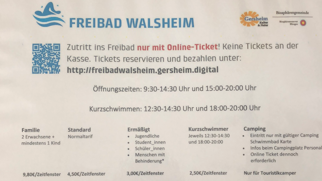 Bild von Freibad Walsheim