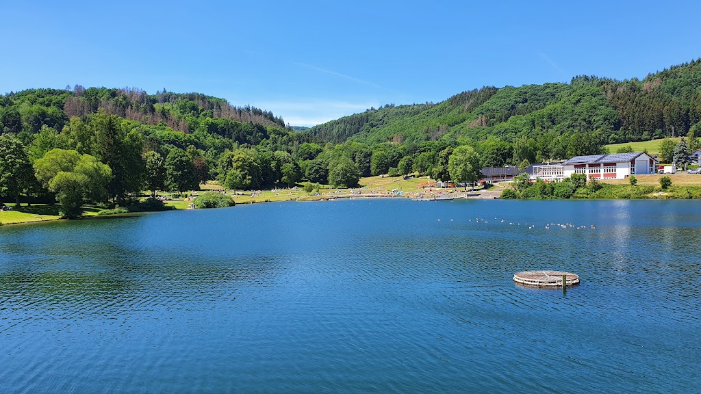 Bild von Freibad am Rursee mit Sandstrand